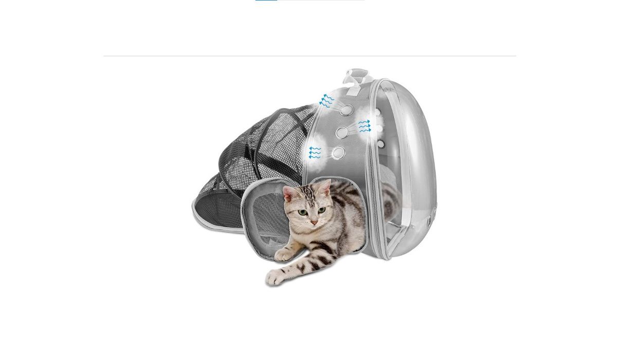 Shada Pets Expandable Space Capsule Pet Carrier