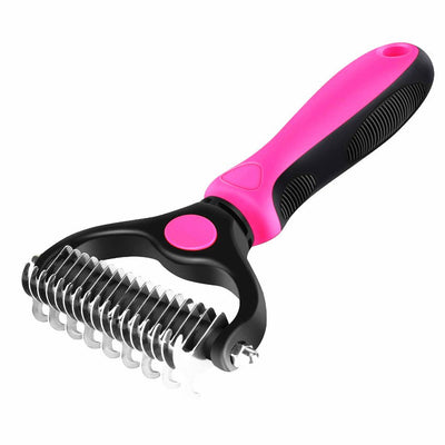 Dematting Comb & Grooming Tool for Cats & Dogs